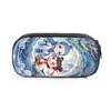 Bolsa para lápices Periférica de Nezha 2 Caja de papelería con estampado de dibujos animados Bolsa de papelería de gran capacidad Bolsa para lápices de poliéster Pequeña, Mediana y Primaria Bolsa de papelería