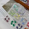 Productos k9 para manicura, pedrería cuadrada gruesa, decoraciones de uñas de diamantes grandes súper brillantes, adornos de diamantes ultra brillantes, un juego de bolas de diamantes al por mayor