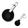 Atacado do Fabricante Conjunto de Copos Medidores de Aço Inoxidável com Oito Peças, Conjunto de Copos e Colheres Medidoras de Plástico, Ferramentas de Cozinha Doméstica para Assar