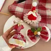 Pinza para el cabello de lazo de estrella adorno navideño para la cabeza femenino sombrero navideño diadema diadema de oso de peluche accesorios para fotos pinza para el cabello