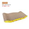 Tabla Rascadora para Gatos, Tabla Recta Resistente al Desgaste, Tabla Rascadora Grande para Gatos, Juguete Rascador Antiarañazos de Cartón Corrugado para Gatos, Tabla Rascadora para Gatos al por Mayor