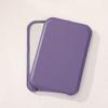 Espejo de Maquillaje de Color Sólido Estilo Ins para Dormitorios de Estudiantes, Espejo de Maquillaje Transparente para Retoques, Espejo de Viaje Portátil, Espejo Pequeño que se Puede Llevar, Admite Personalización