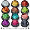 Set de lentejuelas para decoración de uñas hoja de arce de 6m + hoja de 4m + hoja de 4m brillos glitter polvo brillante material de gel para esmalte de uñas venta al por mayor