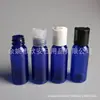 Botella Azul de 30ml con Tapa Flip-Top para Envasado de Loción, Gel de Ducha, Botella Muestreadora de Champú, Botella de 30ml con Tapa de Presión, Botella 'Pure Dew'