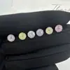 Piercing de Lengua de Acero de Zirconio con Fuegos Artificiales de 6 mm con Base Plana de Acero de Titanio de 1.0 mm, Joyería para Piercings Corporales, Artículo de Venta Caliente Transfronteriza de Yiwu