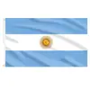 Set de Animación para Aficionados al Mundial Transfronterizo EE.UU.-Canadá-México Decoración para Fiesta del Evento de Argentina Bandera para Coche Bandera de Mano