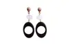 Pendientes de Acrílico Hechos a Mano de Lujo Ligero Estilo Transfronterizo Europeo y Americano, Estilo Vintage, Pendientes de Moda de Gama Alta para el Día a Día al por Mayor