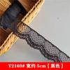 Acessórios de renda branca para arroz feitos em Taiwan, DIY, acabamento para vestido de boneca feito à mão, decoração de faixa de cabelo Lolita para planner