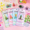 Nuevas Pegatinas en Relieve, Pegatinas de Cristal 3D Estilo Jenga, Pegatinas Decorativas de Dibujos Animados para Niños, Materiales para Journaling
