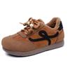 Zapatos de Entrenamiento Retro Alemanes para Mujer, Estilo Nuevo de Invierno, Forrados de Felpa, Cálidos, Antideslizantes, Zapatos Casuales para Mamá, Versátiles, Botas de Nieve de Suela Suave