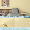 Adesivos de papel de parede autoadesivos para quarto, quentes, à prova de umidade, laváveis, cor sólida, adequados para renovação de parede de fundo de dormitório