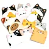 Notas adhesivas de gato y perro de dibujos animados lindas transfronterizas, blocs de notas de forma única, pegatinas para agenda estilo ins, reposicionables y altamente adhesivas