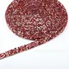 Cinturón de taladro de resina de color de 1 cm, adhesivo termofusible, taladro largo para bricolaje, bolsa de zapatos, barra de cristal, taladro, cadena, accesorios de ropa