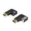 Adaptador HDMI de Alta Definición 9 Tipos de Carcasa de Aluminio Conectores de Paso Recto Af-Am Curvas Arriba y Abajo Versión 2.1 8K60Hz
