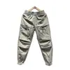 Moda de Verano Estilo Británico Holgado Funcional Diseño Patchwork Pantalones Casuales Verano Secado Rápido Frescos Pantalones Harem para Hombre Modernos