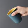 Taza de Enjuague Bucal Antideslizante de Doble Capa para el Hogar Material Engrosado Estilo Escandinavo Taza Portátil para Lavar Baño Taza de Almacenamiento para el Baño