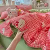 Juego de ropa de cama de algodón puro Clase A, nuevo modelo 2026, funda de edredón 100% algodón, sábana plana, sábana ajustable, juego de tres piezas para dormitorio de estudiante 3