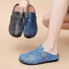 Novos Sapatos Femininos Primavera 2026, Slip-Ons Fechados, Estilo Casual, Palmilha Acolchoada, Sapatos Slip-On Confortáveis
