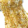 Gran cantidad y excelente precio cadena de cuentas redondas de topacio natural 4-10 mm accesorios para pulseras joyería DIY pulsera cuentas sueltas