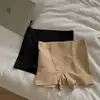 Pantalones Cortos tipo Boxer Transpirables de Algodón en la Entrepierna, Hielo de Seda, para Cintura Ceñida, Reducción de Vientre, Levantamiento de Glúteos, Primavera y Verano, Pantalones de Seguridad con Entrepierna de Algodón Puro