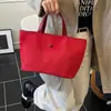 Bolso Tote de Gamuza de Gran Capacidad para Mujer 2025 Nuevo Bolso de Mano Trendy de Alta Gama para Salir a Trabajar y Bolsa para Desplazamientos