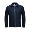 Marca de moda zíper primavera e outono esportes impermeável trench coat personalizado de manga comprida macacão atividade publicidade camisa comércio exterior Homens