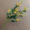 Flor artificial Nightlasma Tuberosa Folha de jade Fragrância Madeira Lua Baicao Casa Modelo Quarto Hotel Decoração de casamento Fotografia Adereços