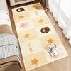 Manta de Cachemira de Dibujos Animados para Dormitorio, de Noche, para Habitación Infantil, Resistente a la Suciedad, Fácil de Cuidar, Alfombra Completa para Piso, Alfombra para Mesa de Centro de Sala de Estar, en Stock