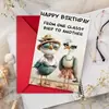 Shein Compra Directa Transfronteriza Divertida y Peculiar Humorística Linda Cumpleaños Agradecimiento Navidad Festividad Fútbol Sobre Tarjeta de Felicitación