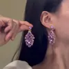 Conjunto de Vestido de Noite de Luxo Leve Estilo Palácio com Brincos, Colar, Gargantilha de Filha Socialite, Acabamento de Alta Qualidade, Acessórios Super Brilhantes