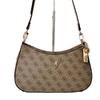 Bolso Minimalista Europeo y Americano Nuevo de Gs Guess para Madre e Hija, Bolso de Hombro Color Sólido Tipo Bollo con Colgante, Tapa de Solapa, Bolso de Hombro Cruzado