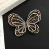 Lujo Ligero Completo Diamante Gama Alta Mariposa Parches de Tela Moda Ropa Decoración Accesorios Ropa DIY Zapatos Sombreros Parches Bordados Mayoreo