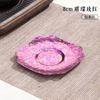 Posavasos de titanio 99% de alta calidad soporte para taza de titanio de pino y loto ceremonia del té estilo japonés regalo juego de té kung fu creativo aislamiento térmico venta al por mayor