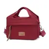 Bolsa de ombro casual versátil de grande capacidade, tendência transfronteiriça multifuncional, novo modelo 2026, bolsa de almoço crossbody leve para passeios