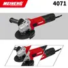 110V 4071 Meineng Amoladora Angular de Alta Potencia Multifuncional Pulidora Amoladora Manual Herramienta Eléctrica Grado Industrial