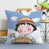 Almohada de Caricatura de Cereza Estilo Anime, Funda de Cojín para Cabecera de Cama de Niña Linda, Almohada para Siesta, Almohada de Coche, Personalizable con Tu Propia Imagen