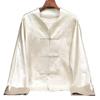 Novo estilo chinês de alta qualidade estilo nacional gola alta bordado retrô moda requintada lapela cardigan fivela casaco 6235