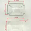 Bomba de aceite para máquina herramienta caja de aceite depósito de aceite capacidad 0.5 litros 1 litro 1.5 litros 2 litros 3 litros 4 litros caja de aceite transparente de plástico accesorios
