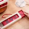 Caixa de Embalagem para Bolo da Lua Estilo Novo 2026, Caixa de Presente para 4 ou 6 Pedaços, Doce de Gema de Ovo com Pele de Gelo Fluida, Caixa Vazia de Alto Padrão Estilo Chinês para o Festival do Meio Outono