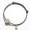 Pulsera para Pareja Pulsera Tejida Pulsera para Hombre y Mujer Jade Hetian Cuerda Roja Pulsera para Novia Regalo para Estudiante Sentido del Diseño Nicho