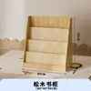 Estante de Livros para Jardim de Infância, Estante de Livros de Madeira Maciça, Armário de Brinquedos, Armário de Combinação Livre, Armário de Grade, Armário de Armazenamento, Estante de Livros para Jardim de Infância