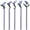 Luz Solar para Jardín Perfil de Aluminio Exterior Luz de Paisaje 3.7m Luz de Personaje Casa de Jardín Cuadrada Exterior Luz de Calle LED