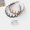 Diademas Onduladas al por Mayor en Yiwu para Hombres y Mujeres, Elegantes y Sencillas, Accesorios Especiales para el Cabello para Lavarse la Cara, con Dientes y Diadema Antideslizante