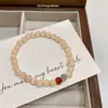 Pulsera de Cuentas de Dopamina Colorida 2024 Nueva Tendencia Nicho Alta Gama Linda Pulsera de Perro Dachshund con Encanto Infantil