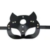 Máscara de zorro sexy para adultos, máscara para ojos, juego de rol, accesorios para actuaciones en el escenario, juguetes sexuales para parejas