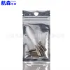 Bolsa de Papel de Aluminio para Alimentos, Bolsa Aluminizada con Cierre Ziplock Yin y Yang, Bolsa para Polvos de Belleza, Bolsa Transparente con Cierre Auto-sellante para Ferretería, Bolsa para Mascarilla Facial