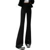 Calças de tubarão primavera e outono usam leggings pretas de cintura alta slim fit femininas outono yiwu atacado micro leggings largas
