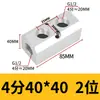 Bloco Distribuidor de Ar para Mangueira de Ar de Alumínio com Aletas de Alto Fluxo, Passagem Direta, Múltiplos Tubos, Porta de Drenagem, Conector de Ramificação de Fluxo de Ar, Distribuidor de Fonte de Ar AL