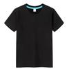 Playera de algodón para niños con logotipo estampado personalizado, ropa de graduación para estudiantes de jardín de infancia, entrenamiento deportivo para padres e hijos, manga corta, T personalizada