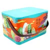 Fabricante Produz Novos Modelos de Latas de Alimentos de Folha de Flandres, Caixas de Lata para Biscoitos, Latas de Bolo da Lua em Formato de Trem e Embalagens Personalizadas